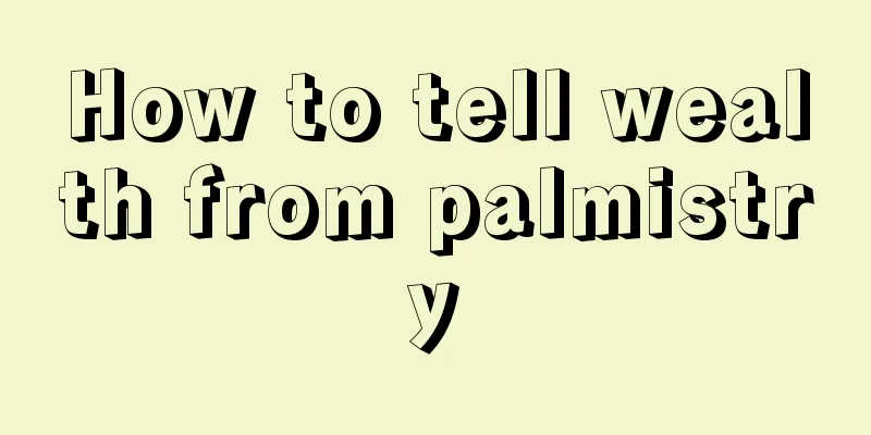 How to tell wealth from palmistry