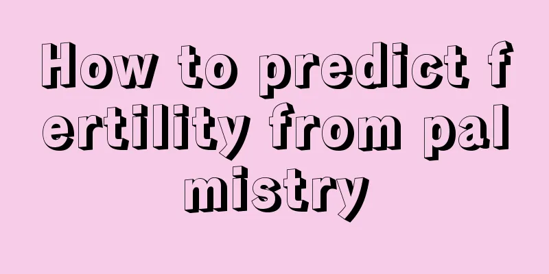 How to predict fertility from palmistry