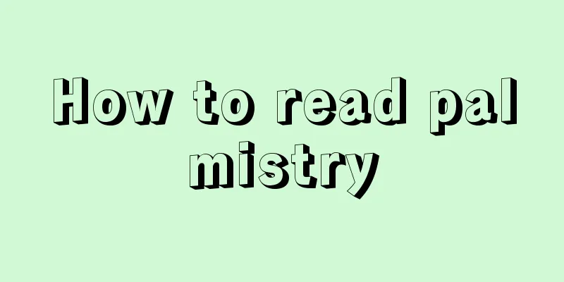 How to read palmistry