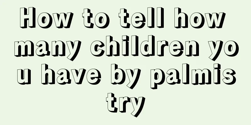 How to tell how many children you have by palmistry