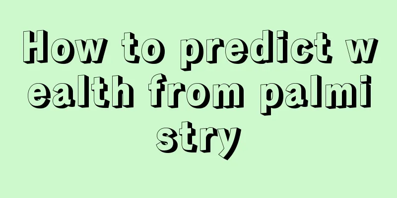 How to predict wealth from palmistry
