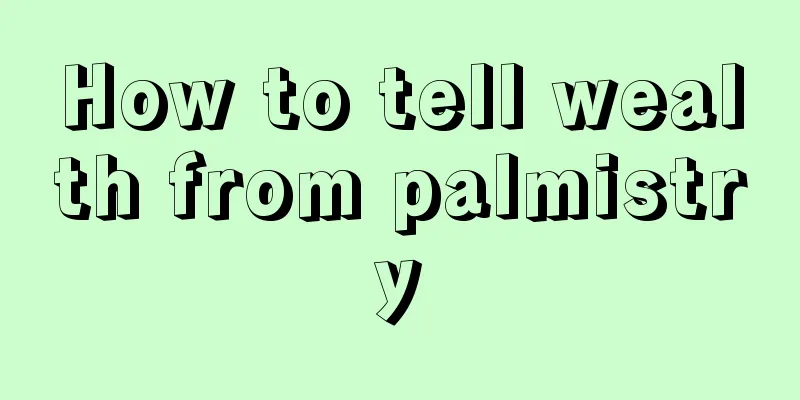 How to tell wealth from palmistry