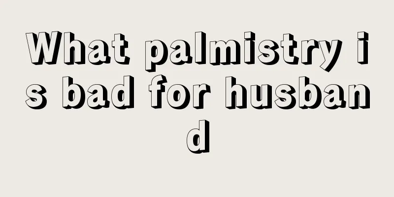 What palmistry is bad for husband
