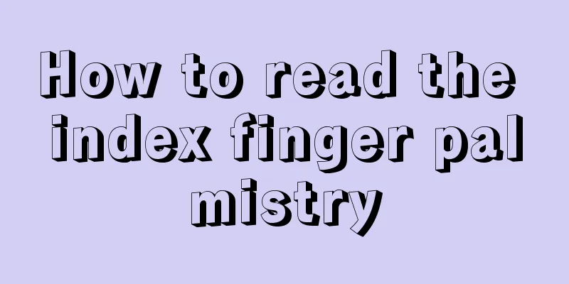 How to read the index finger palmistry