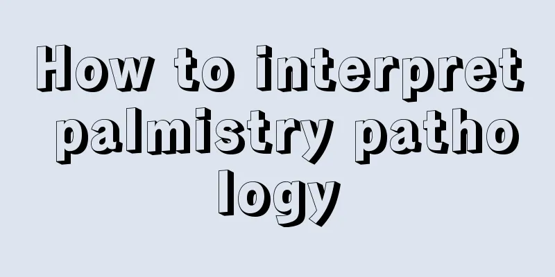 How to interpret palmistry pathology