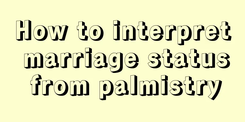 How to interpret marriage status from palmistry