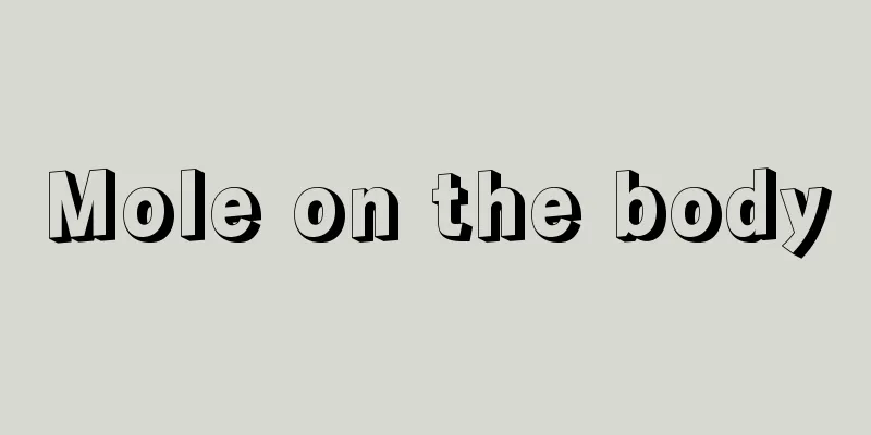 Mole on the body