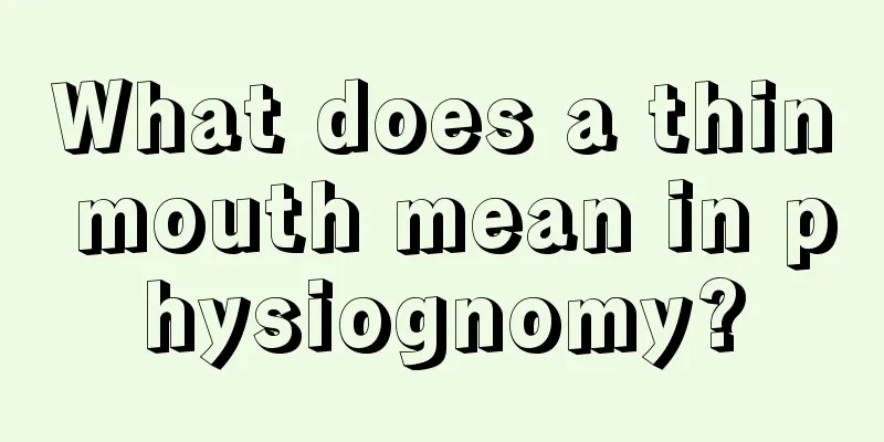 What does a thin mouth mean in physiognomy?
