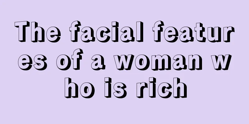 The facial features of a woman who is rich