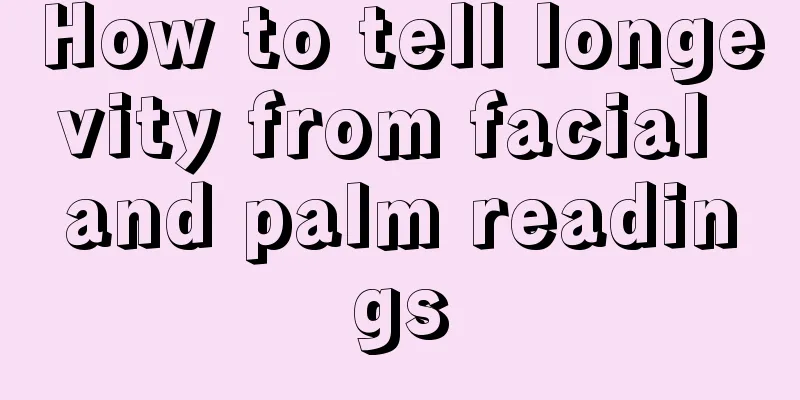 How to tell longevity from facial and palm readings