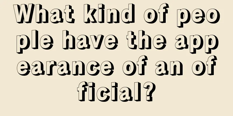 What kind of people have the appearance of an official?