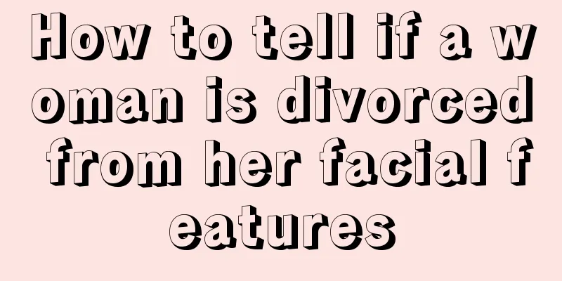 How to tell if a woman is divorced from her facial features