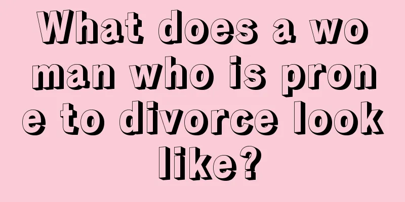 What does a woman who is prone to divorce look like?