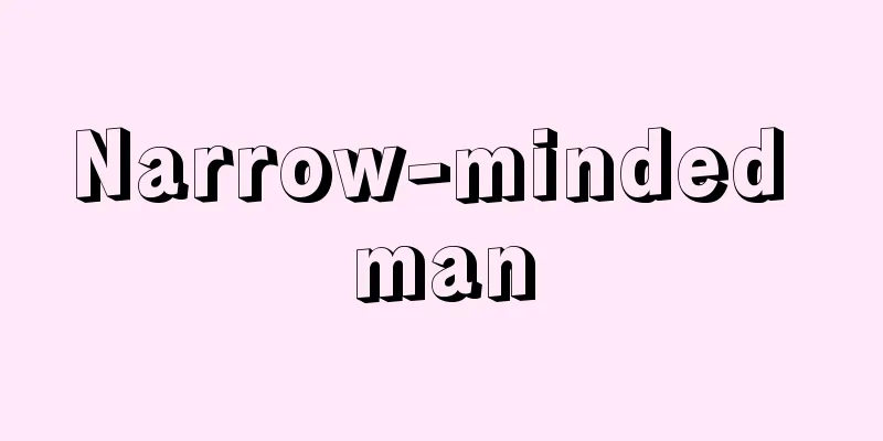Narrow-minded man
