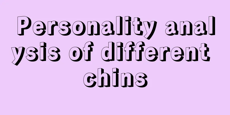 Personality analysis of different chins