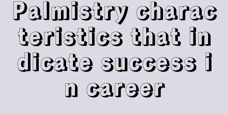 Palmistry characteristics that indicate success in career