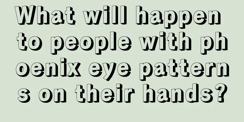 What will happen to people with phoenix eye patterns on their hands?
