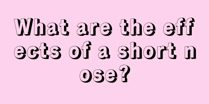 What are the effects of a short nose?