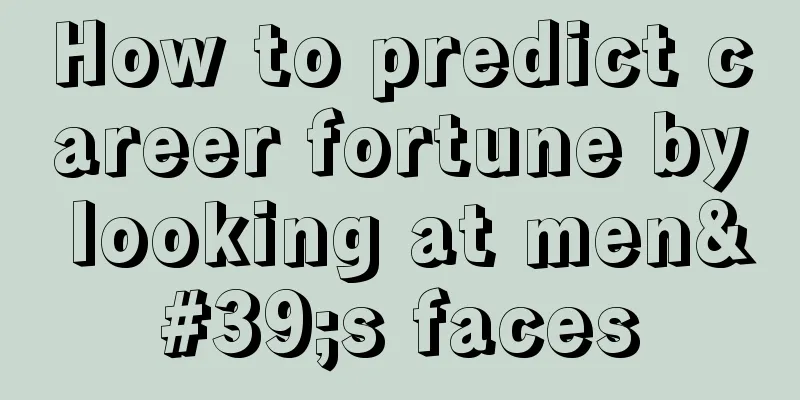 How to predict career fortune by looking at men's faces