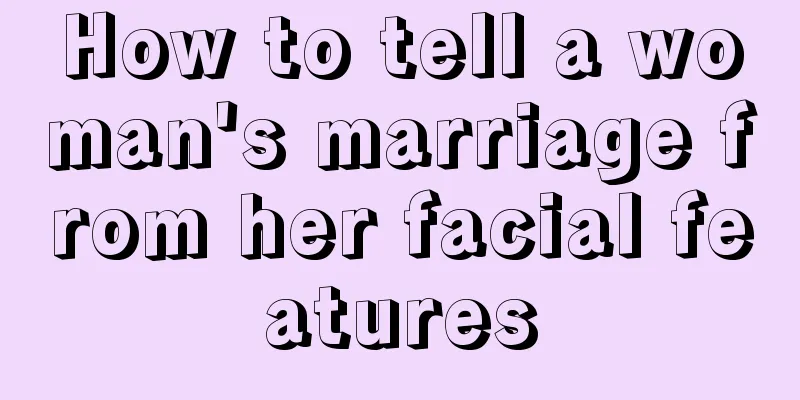 How to tell a woman's marriage from her facial features