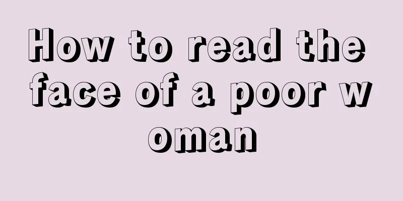 How to read the face of a poor woman