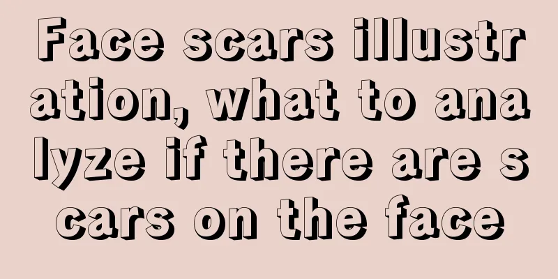 Face scars illustration, what to analyze if there are scars on the face