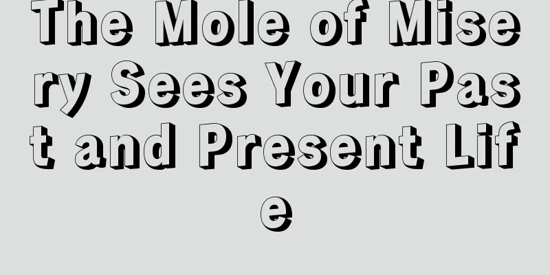 The Mole of Misery Sees Your Past and Present Life