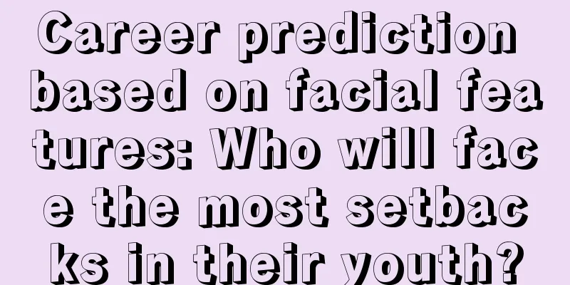 Career prediction based on facial features: Who will face the most setbacks in their youth?