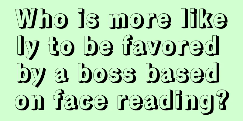 Who is more likely to be favored by a boss based on face reading?