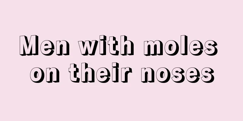 Men with moles on their noses