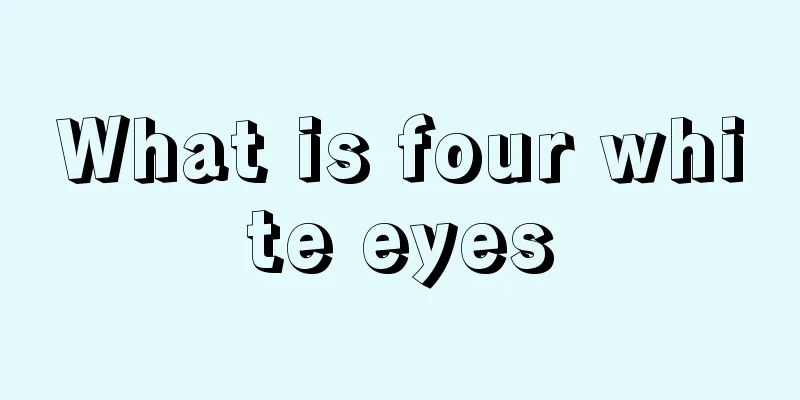 What is four white eyes