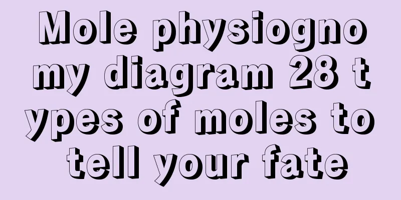 Mole physiognomy diagram 28 types of moles to tell your fate