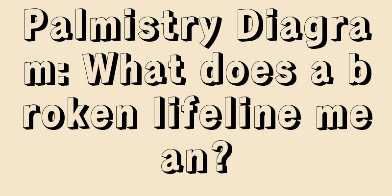 Palmistry Diagram: What does a broken lifeline mean?