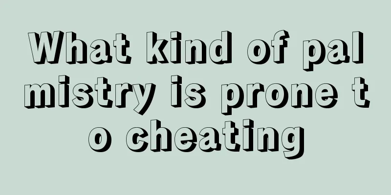 What kind of palmistry is prone to cheating