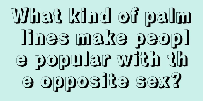 What kind of palm lines make people popular with the opposite sex?