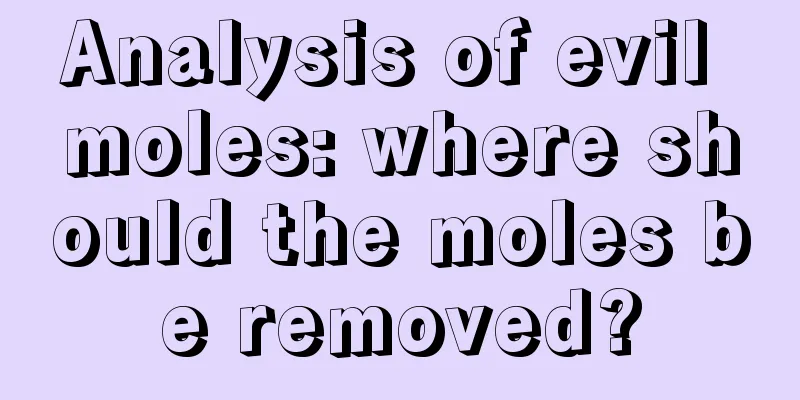 Analysis of evil moles: where should the moles be removed?