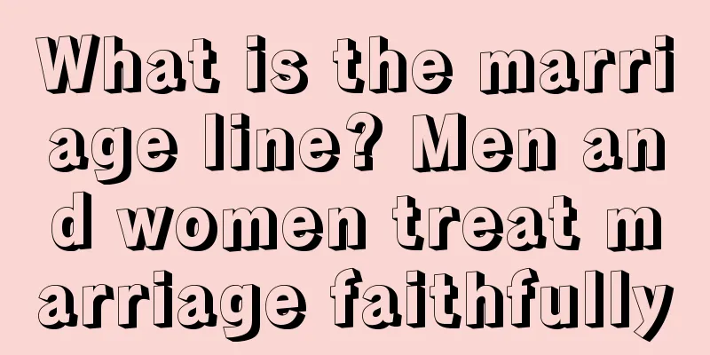 What is the marriage line? Men and women treat marriage faithfully