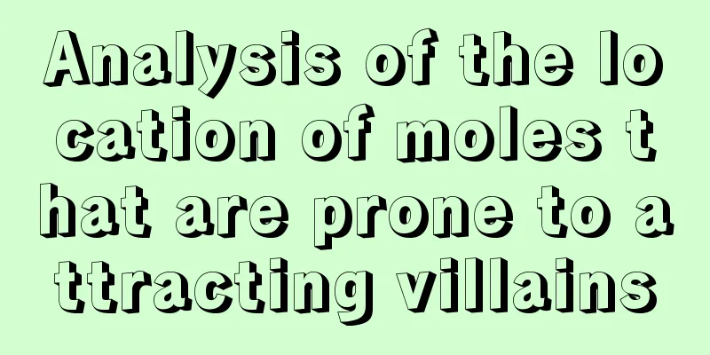Analysis of the location of moles that are prone to attracting villains