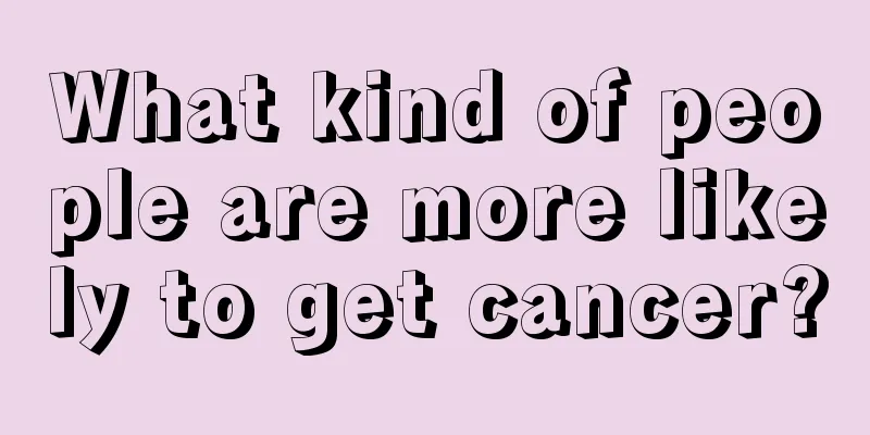 What kind of people are more likely to get cancer?