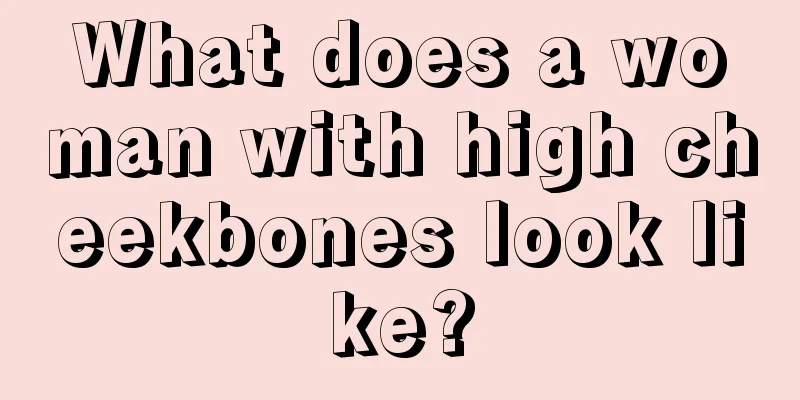 What does a woman with high cheekbones look like?