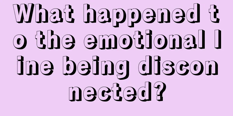 What happened to the emotional line being disconnected?