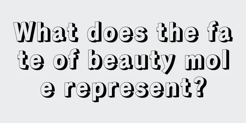 What does the fate of beauty mole represent?