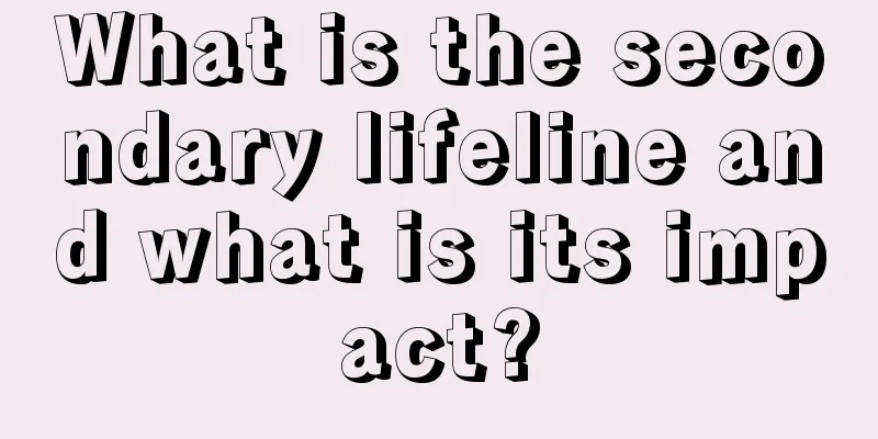 What is the secondary lifeline and what is its impact?