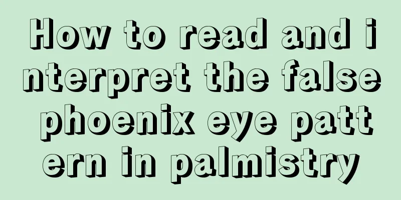 How to read and interpret the false phoenix eye pattern in palmistry