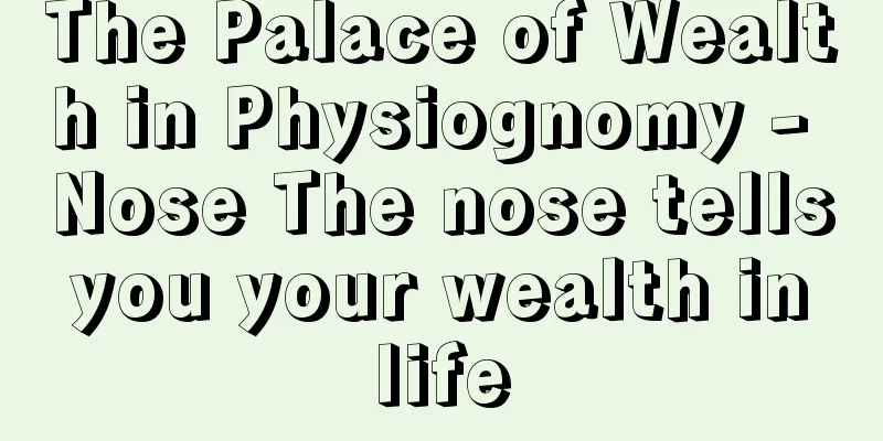 The Palace of Wealth in Physiognomy - Nose The nose tells you your wealth in life