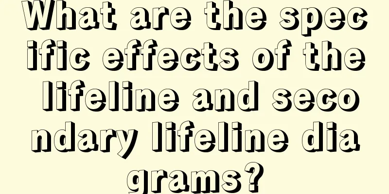 What are the specific effects of the lifeline and secondary lifeline diagrams?
