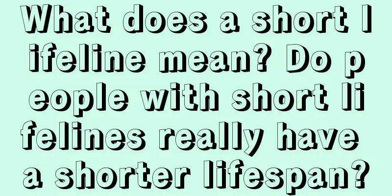 What does a short lifeline mean? Do people with short lifelines really have a shorter lifespan?