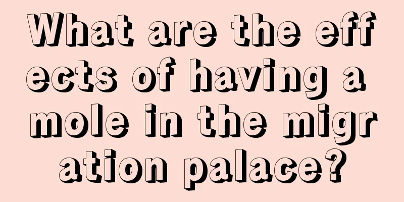 What are the effects of having a mole in the migration palace?