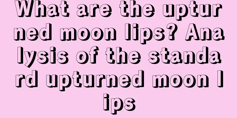 What are the upturned moon lips? Analysis of the standard upturned moon lips