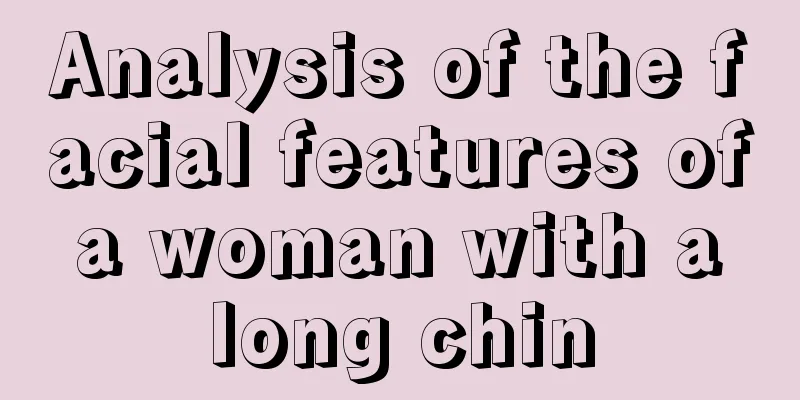 Analysis of the facial features of a woman with a long chin